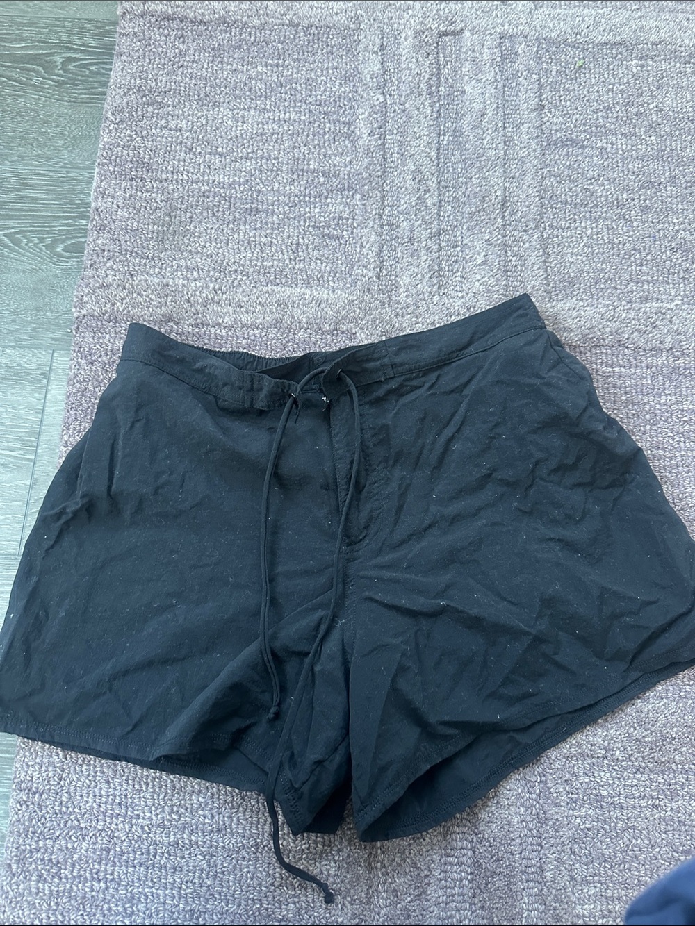 Women’s resort wear black shorts